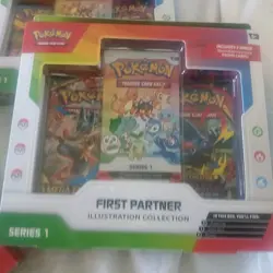 4X Pokemon TCG First Partner Illustration Collection Series 1 Unopened Sealed - Image 2