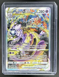 2023 Pokemon SWSH Crown Zenith Mewtwo VST Galarian Gallery #GG44/GG70 - Image 1
