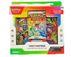 Pokemon First Partner Illustration Collection Series 1 Box #JQA - Image 1