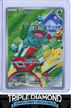 2026 Pokemon Mega Evolution Promos #037 Bulbasaur Black Star Promo Z299 - Image 1