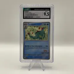 Feraligatr Illustration Contest Black Star Promo Pokemon (2025) #213 CGC 9 MINT - Image 1