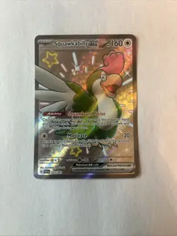 Pokemon TCG - Squawkabilly EX Shiny Full Art Ultra Rare Holo Foil - LP 223/91 - Image 1