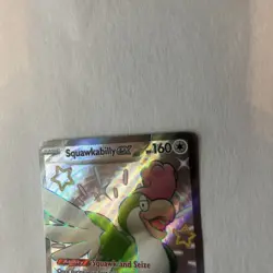 Pokemon TCG - Squawkabilly EX Shiny Full Art Ultra Rare Holo Foil - LP 223/91 - Image 4
