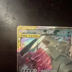 Pokemon Mega Sableye & Tyranitar GX 126/236 Sm-Unified Minds Ultra Rare Holo 28… - Image 2