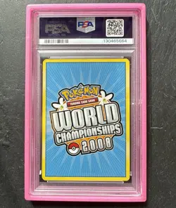 Pokemon Mew Gold Star 2008 World Championships Deck Promo #101 PSA 6 EX-MT RARE - Image 2