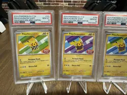 PSA 10 Pikachu Batik Sequential Set 101, 154, 155, 190 Indonesia Pokemon Card - Image 2