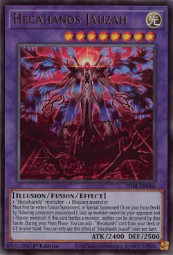 Phantom Revenge Ultra Rare PHRE-EN006 Hecahands Jauzah - Image 1