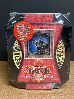 2004 YU-GI-OH! TOTAL DEFENSE SHOGUN FACTORY SEALED COLLECTORS TIN CT1 YUGIOH - Image 1