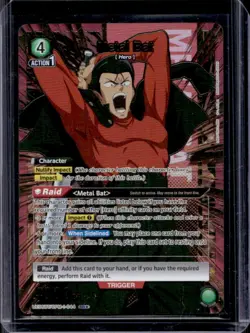 2024 Union Arena One Punch Man Metal Bat #UE06BT/OPM-1-044 - Image 1