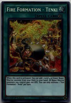 Fire Formation - Tenki Secret Rare Fists of the Gadgets FIGA-EN028 LP - Image 1