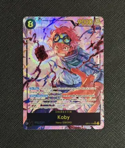 One Piece Koby Alt Art SEC OP11-119 SEC Secret Rare TCG English NM - Image 1