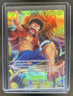 2026 One Piece Adventure on Kami's Island Monkey.D.Luffy Alternate Art #OP15-119 - Image 1