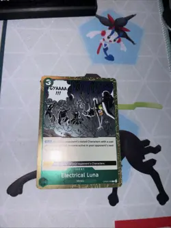 Electrical Luna OP08-036 Two Legends Foil One Piece Card Game English - Image 1