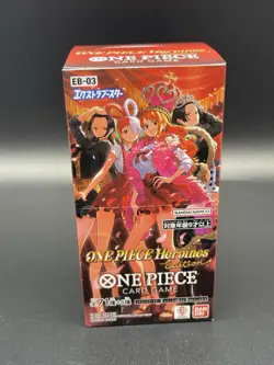 One Piece Extra Booster Heroines Edition EB-03 Japanese Booster Box SEALED - Image 1