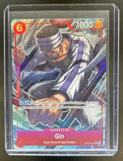 2026 One Piece Adventure on Kami's Island Gin Super Rare #OP15-007 - Image 1