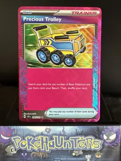 Pokemon Card Precious Trolley 185/191 Surging Sparks Ace Spec Rare NM - Image 1