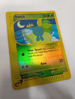 Oddish Reverse Holo - 97/147 Aquapolis Pokemon Card - 2003 NM. - Image 1