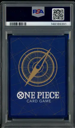 2023 One Piece OP05 Japanese 1st Anniversary #012 Monkey D. Luffy PSA 10 - Image 2