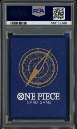 2023 One Piece OP05 Japanese 1st Anniversary #012 Monkey D. Luffy PSA 10 - Image 2