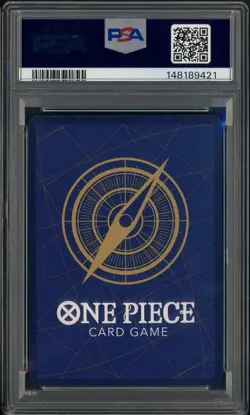 2025 One Piece OP13 Japanese Alternate Art #118 Monkey D. Luffy PSA 10 GEM MINT - Image 2