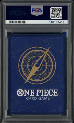 2025 One Piece OP13 Japanese Alternate Art #118 Monkey D. Luffy PSA 10 GEM MINT - Image 2