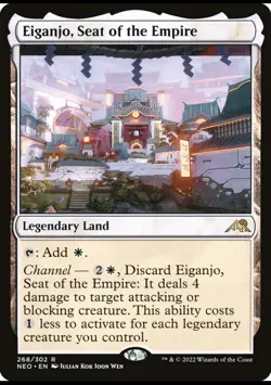 Eiganjo, Seat of the Empire- Kamigawa: Neon Dynasty Regular MTG-NM - Image 1