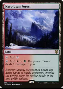 Karplusan Forest | MTG Dominaria United #250 | M/NM - Image 1