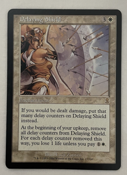 1x Delaying Shield Odyssey MTG Magic the Gathering LP - Image 1