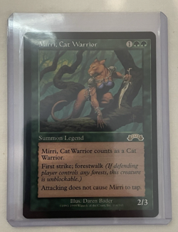 1x Mirri, Cat Warrior Exodus MTG Magic the Gathering NM - Image 3