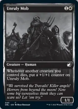 Unruly Mob - Near Mint MTG Innistrad: Double Feature - Image 1