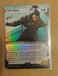 Shay Cormac 0153 Foil Assassin's Creed ACR MTG NM - Image 1