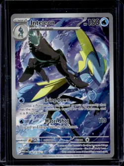 2025 Pokemon Mega Evolution Inteleon Illustration Rare #142/132 - Image 1