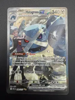 Pokemon TCG: Steven's Metagross ex 289/217 Special Illustration Ascended Heroes - Image 3