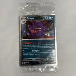 Gengar GameStop SEALED w/ SWIRL in Boarder. Cosmo Holo 50/88 Pokemon TCG - Image 1