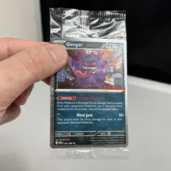 Gengar GameStop SEALED w/ SWIRL in Boarder. Cosmo Holo 50/88 Pokemon TCG - Image 5