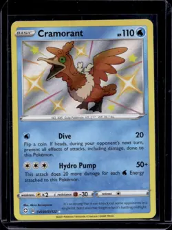 2021 Pokemon SWSH Shining Fates Cramorant Shiny Vault #SV030/SV122 - Image 1