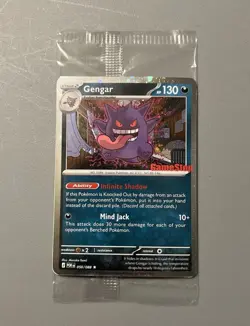 Pokemon TCG Gengar 050/088 Promo GameStop Stamped - Factory Sealed - Image 1