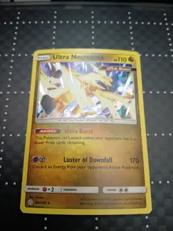 Pokemon TCG Ultra Necrozma 164/236 Cosmic Eclipse (2017) Holo Rare NM - Image 1