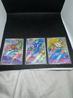 Pokemon 2026 First Partner Illustration Collection Series 1 Promos Set 43-45 #ML - Image 1