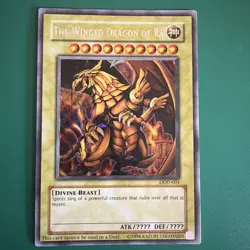Yugioh - The Winged Dragon Of Ra - DOD-001 - Prismatic Secret Rare - Promo - nm - Image 1