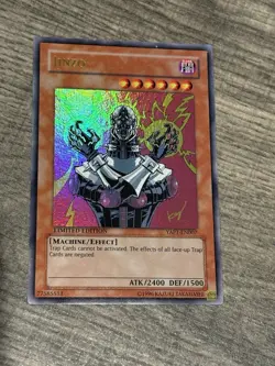 Yugioh Jinzo YAP1-EN007 Ultra Rare Limited Edition - LP - Image 3