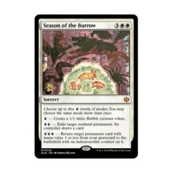 WOTC MtG Prerelease Promos Season of the Burrow (MR) (Foil) NM - Image 1