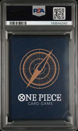 2025 ONE PIECE PRB02 JAPANESE MANGA ALTERNATE ART #119 SANJI PSA 8 - Image 2