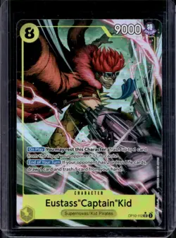 2025 One Piece Royal Blood OP10 Eustass"Captain"Kid Super Rare Alt Art #OP10-112 - Image 1