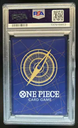 2025 One Piece Royal Blood Edward Newgate Special Alt Art Super Rare #002 PSA 9 - Image 2