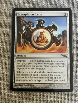 Extraplanar Lens • Magic the Gathering Card • MTG • - Image 1