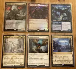 Tarkir Dragonstorm Rare Lot Stormscale Scion Foil, Colossal Grave Reaver, Marang - Image 1