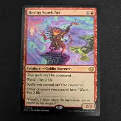 Hexing Squelcher 145 Rare Lorwyn Eclipsed Magic: The Gathering Near Mint - Image 1