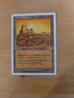 City of Brass Classic MTG Core Set 6th Edition Regular - Image 1