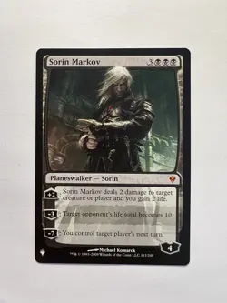 Sorin Markov - MTG The List: Zendikar - NM - Image 1